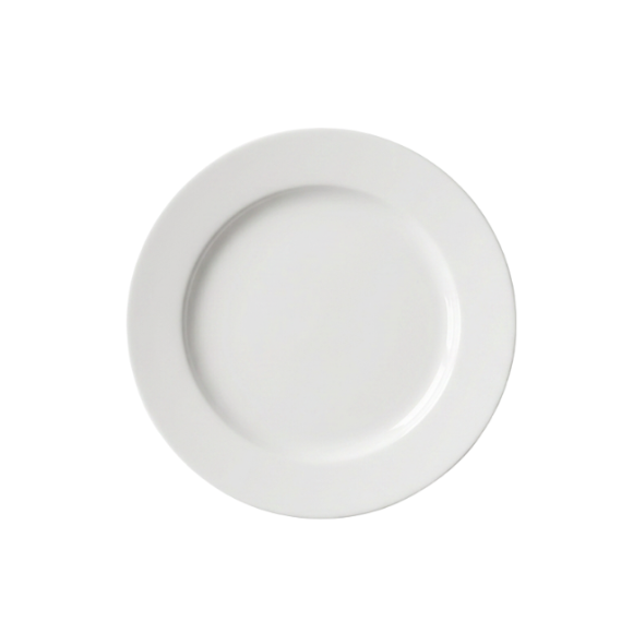 LUBIANA SIMPLE Serwis obiadowy 96 el / 24 os | biała porcelana