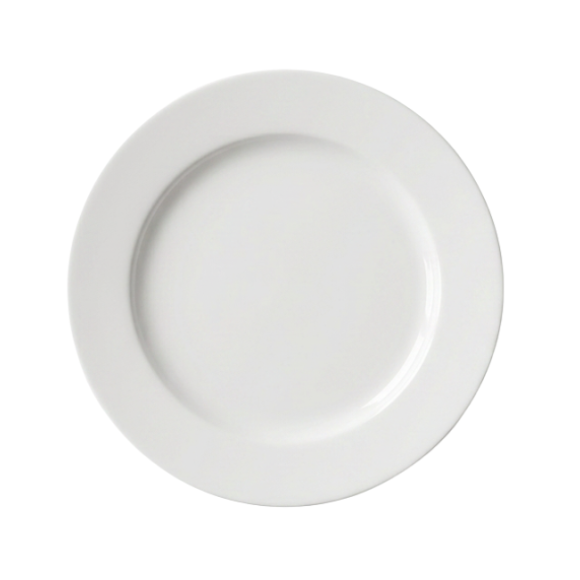 LUBIANA SIMPLE Serwis obiadowy 54 el / 18 osób | biała porcelana