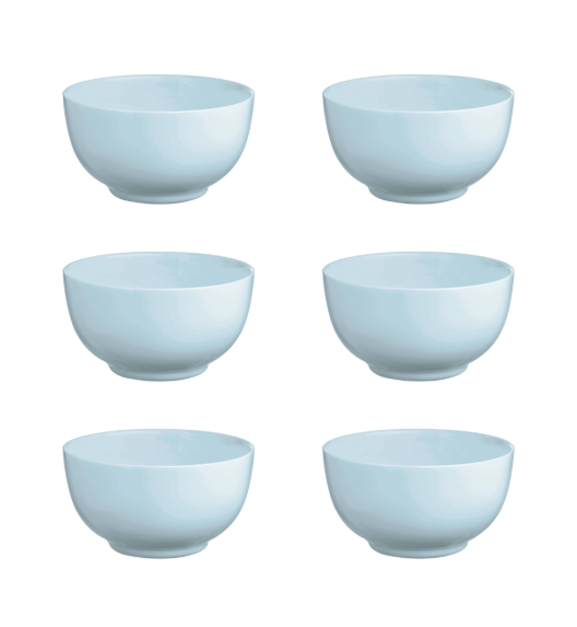 LUMINARC DIWALI PARADISE BLUE 6x Miska / Salaterka 14,5 cm | 750 ml | szkło