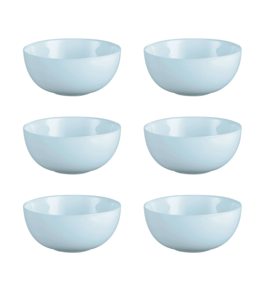 LUMINARC DIWALI PARADISE BLUE 6x Miska / Salaterka 12,5 cm | 300 ml | szkło