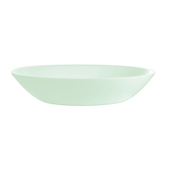 LUMINARC DIWALI PARADISE GREEN 12x Talerz głęboki 20 cm | 700 ml | szkło
