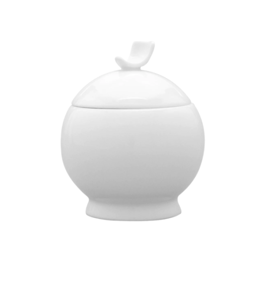 LUBIANA HOME Serwis obiadowo kawowy 76 el / 12 osób | biała porcelana