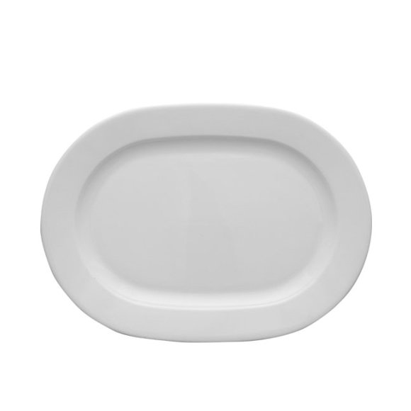 LUBIANA HOME Serwis obiadowo kawowy 76 el / 12 osób | biała porcelana