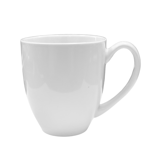 KAIA HOME BASIC Kubek 400 ml biała ceramika
