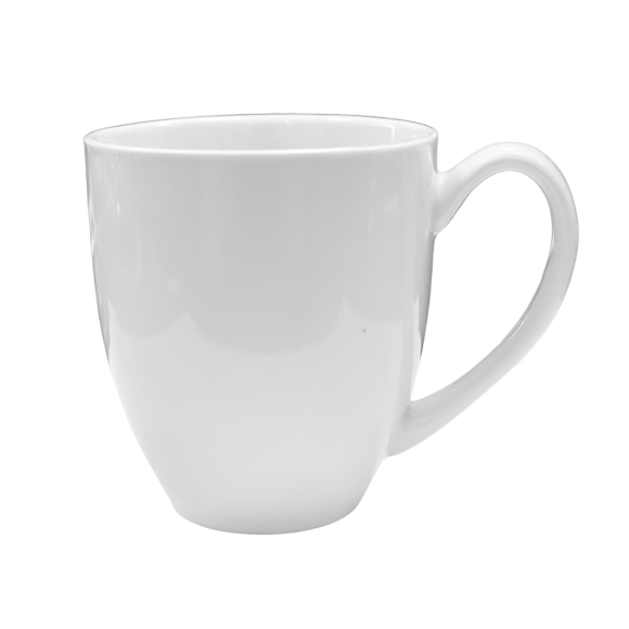 KAIA HOME BASIC Kubek 400 ml biała ceramika