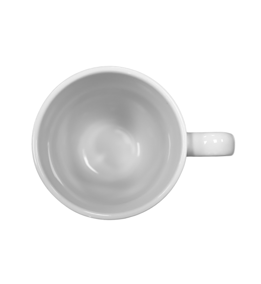 KAIA HOME BASIC Kubek 400 ml biała ceramika