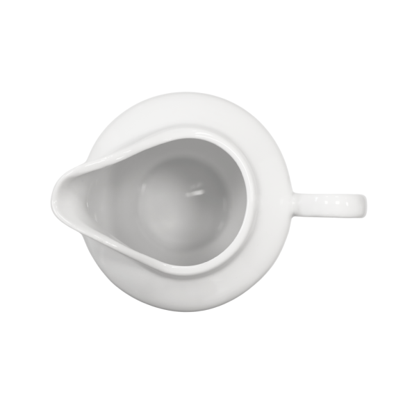 KAIA HOME Dzbanek na mleko mlecznik 250 ml / biała ceramika