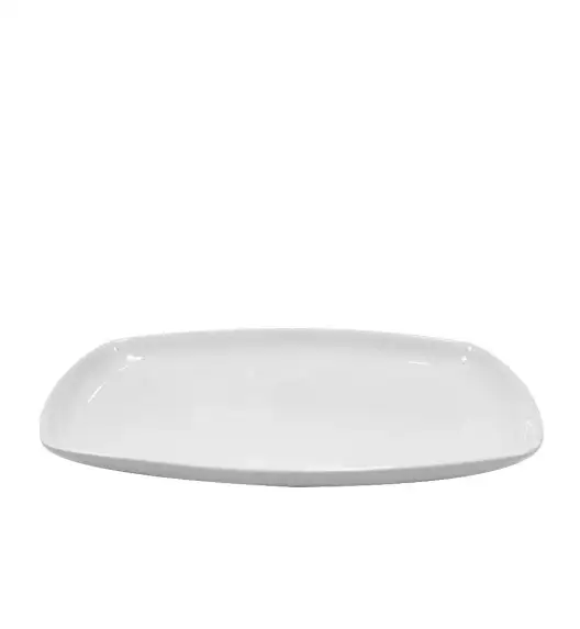 KAIA HOME BASIC Półmis prostokątny 35,5x23 cm biała ceramika