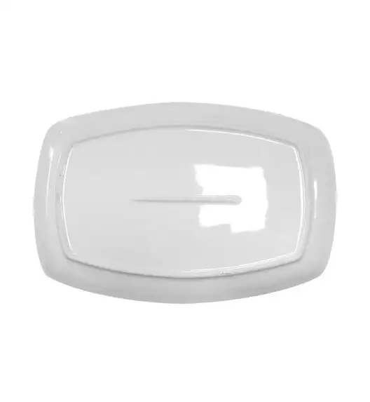 KAIA HOME BASIC Półmis prostokątny 35,5x23 cm biała ceramika