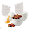 KAIA HOME AURA 12x Miska salaterka 250 ml / 10,5 cm ceramika ecru