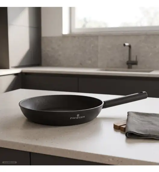 ZWIEGER VALVE Patelnia 24 cm nieprzywierająca + pokrywka 3w1
