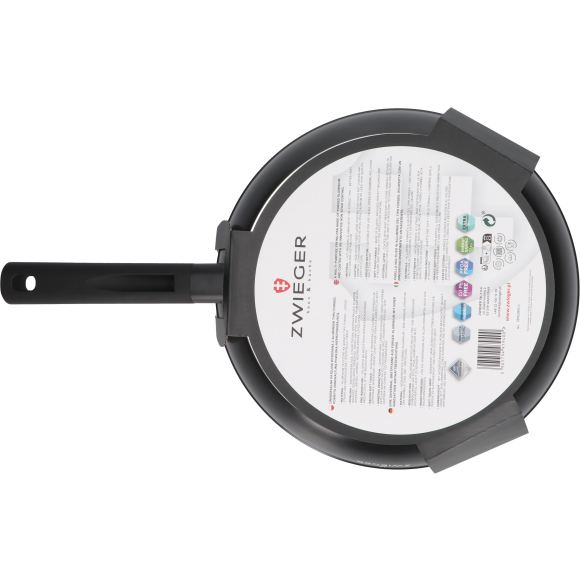 ZWIEGER VALVE Patelnia 28 cm nieprzywierająca + pokrywka 3w1