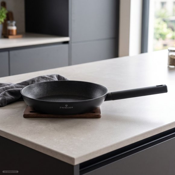 ZWIEGER VALVE Patelnia 28 cm nieprzywierająca + pokrywka 3w1