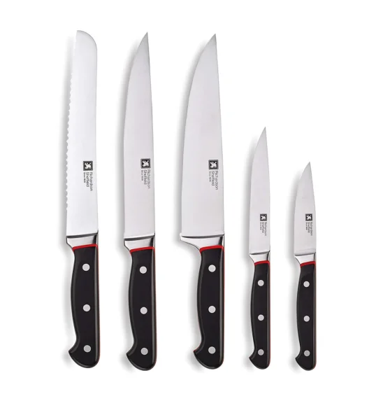 WYPRZEDAŻ! RICHARDSON SHEFFIELD VELOCITY Zestaw 5 noży kuchennych w bloku drewnianym