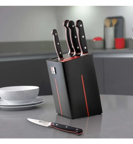WYPRZEDAŻ! RICHARDSON SHEFFIELD VELOCITY Zestaw 5 noży kuchennych w bloku drewnianym