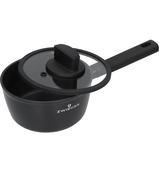 ZWIEGER VALVE Rondel 1,5 l z pokrywką 16 cm powłoka nieprzywierająca