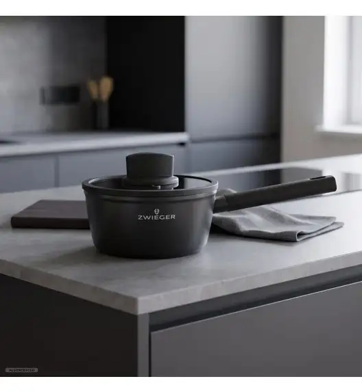 ZWIEGER VALVE Rondel 1,5 l z pokrywką 16 cm powłoka nieprzywierająca