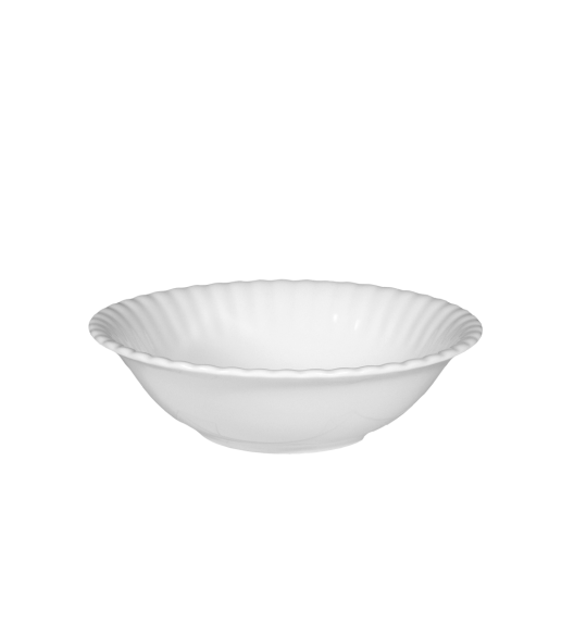 CHODZIEŻ IWONA C000 BIAŁA Salaterka miska 16 cm / porcelana