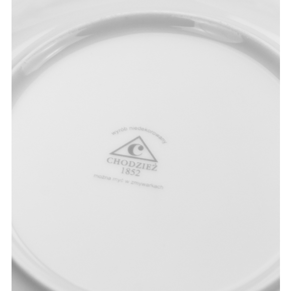CHODZIEŻ IWONA C000 BIAŁA Talerz głęboki 22 cm / porcelana