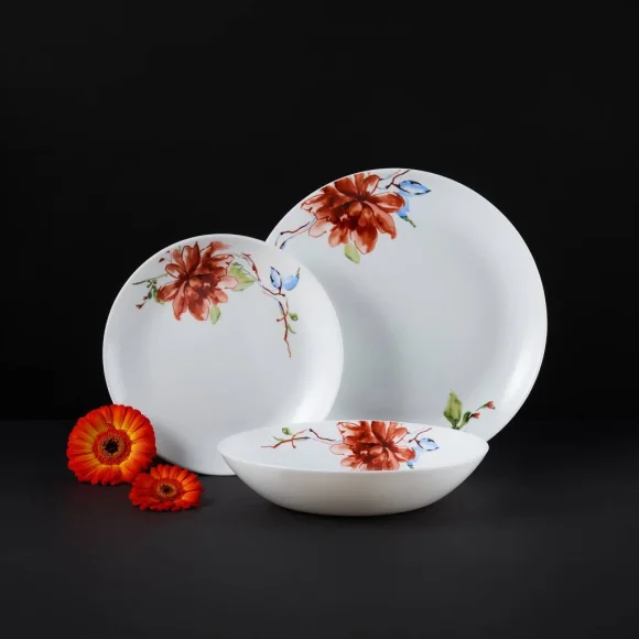 AMBITION FIORIN KOMPLET OBIADOWY 18 EL DLA 6 OS | PORCELANA