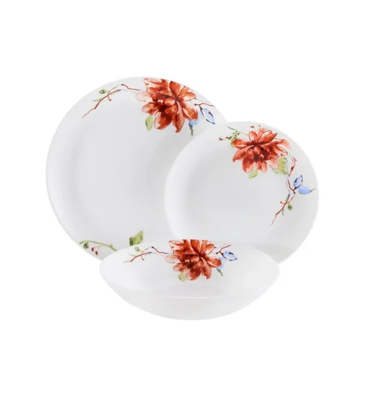AMBITION FIORIN KOMPLET OBIADOWY 18 EL DLA 6 OS | PORCELANA