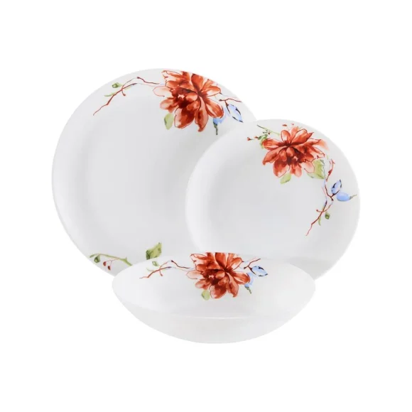 AMBITION FIORIN KOMPLET OBIADOWY 18 EL DLA 6 OS | PORCELANA