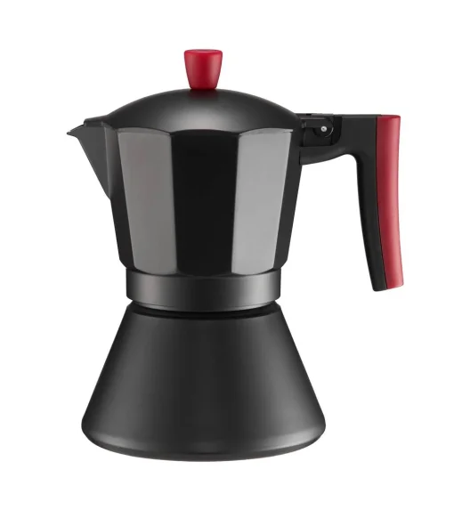 AMBITION NOEL KAFETIERA ALUMINIOWA | KAWIARKA CIŚNIENIOWA 450 ML | 9 FILIŻANEK INDUKCJA