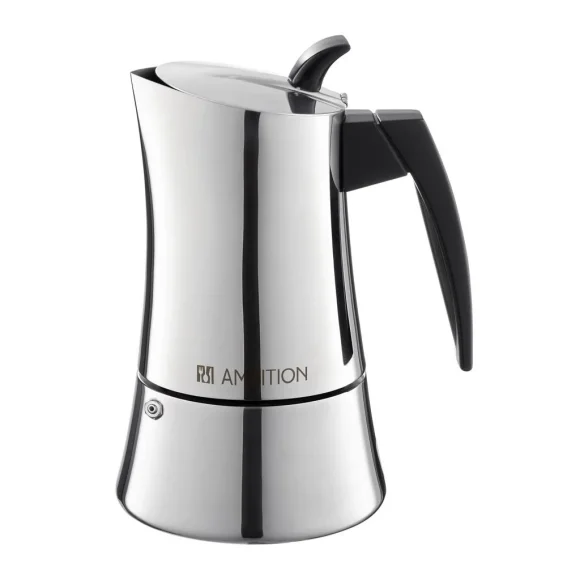 AMBITION STEEL KAFETIERA NRDZEWNA | KAWIARKA CIŚNIENIOWA 200 ML