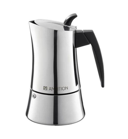 AMBITION STEEL KAFETIERA NRDZEWNA | KAWIARKA CIŚNIENIOWA 300 ML