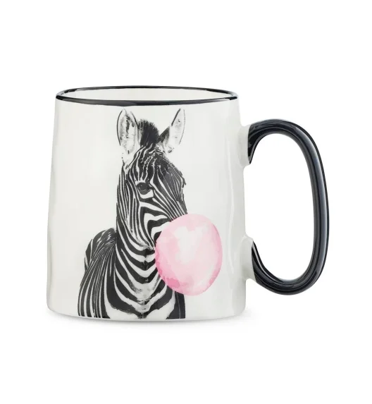 AMBITION ZANZI KUBEK 400 ML ZEBRA CZARNY AKCENT