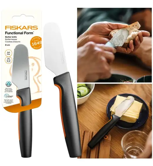 FISKARS FUNCTIONAL FORM 1087411 Nóż do smarowania 8 cm / japońska stal nierdzewna 