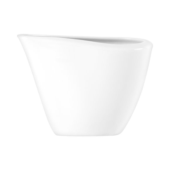 CHODZIEŻ CITY C001 BIAŁY Dzbanek na mleko mlecznik 250 ml / polska porcelana