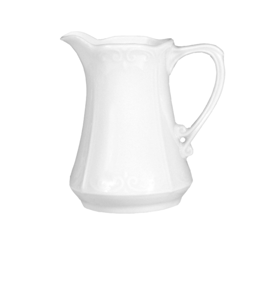 CHODZIEŻ KAMELIA BIAŁA C000 Dzbanek na mleko mlecznik 200 ml / polska porcelana