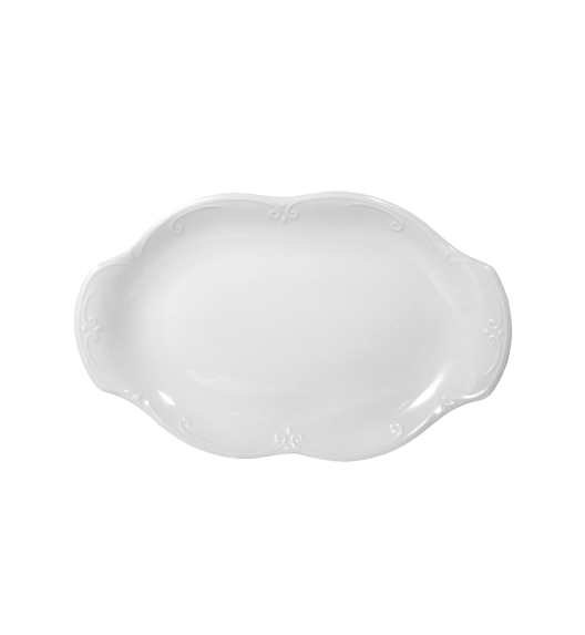 CHODZIEŻ KAMELIA BIAŁA C000 Półmisek owalny 24 cm / polska porcelana