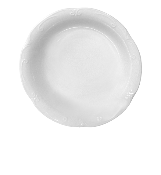 CHODZIEŻ KAMELIA BIAŁA C000 Salaterka okrągła 23 cm / polska porcelana