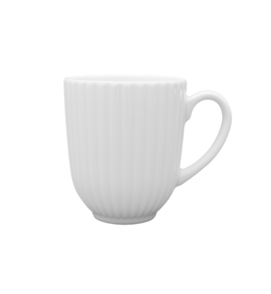 LUBIANA DAISY ROYAL Serwis obiadowo - kawowy 6 osób / 40 elementów | biała porcelana