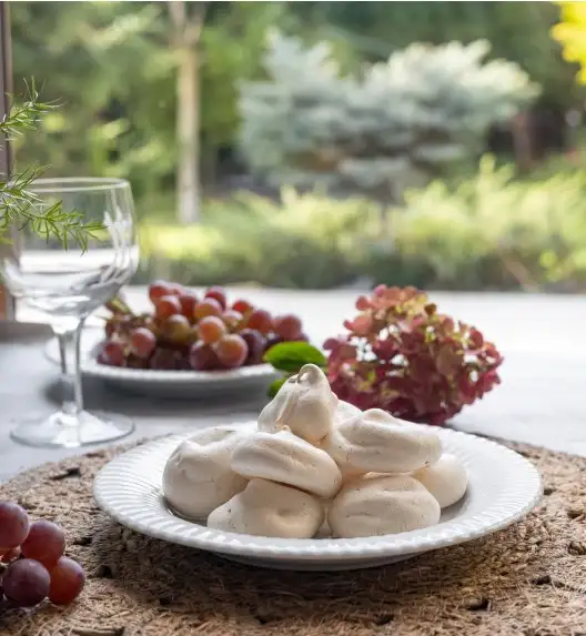 LUBIANA DAISY ROYAL Serwis obiadowo - kawowy 12 osób / 76 elementów | biała porcelana