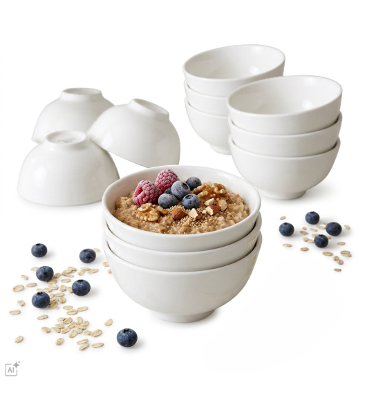 KAIA HOME AURA 12 x Miska salaterka 300 ml / 12 cm ceramika