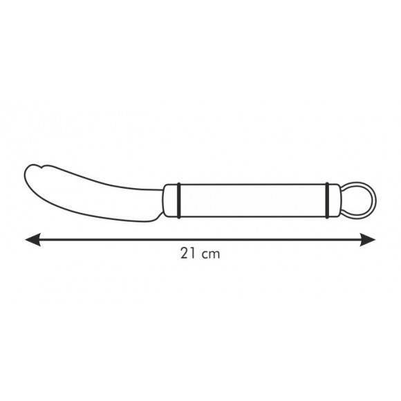 TESCOMA PRESIDENT Nóż do masła. Wysokiej jakości stal nierdzewna.