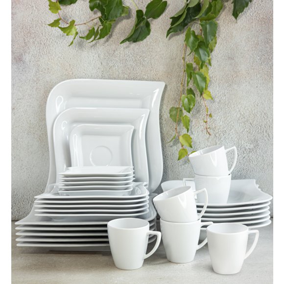 LUBIANA OPERA Serwis obiadowo-kawowy 60 el / 12 os