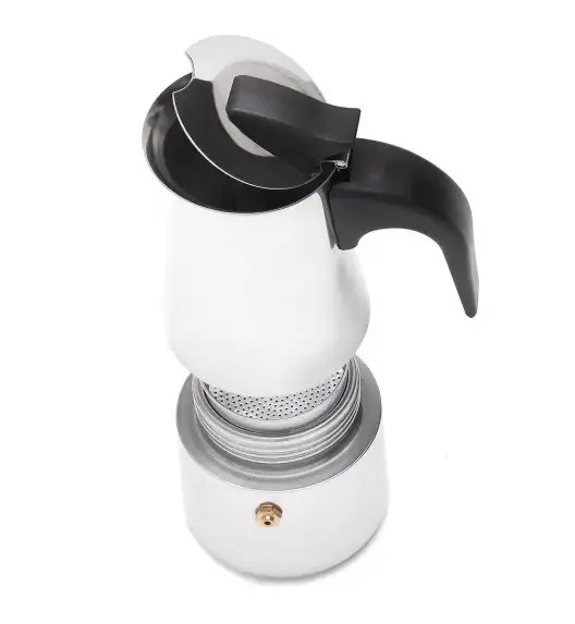 TADAR MODERNO Kawiarka do espresso 240 ml / 4 filiżanki / stal nierdzewna