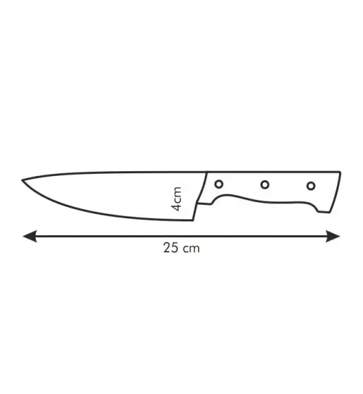 TESCOMA HOME PROFI Nóż kuchenny 14 cm najwyższej jakości / stal nierdzewna / 880528.00