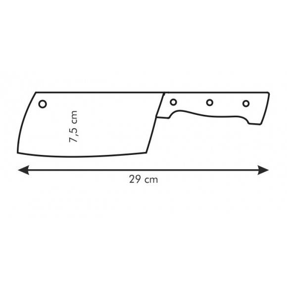 TESCOMA HOME PROFI Tasak 16 cm najwyższej jakości / stal nierdzewna / 880544.00