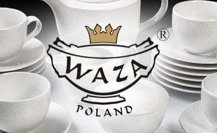 WAZA - polska porcelana zdobiona